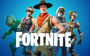 Screenshot of "Fortnite at 2023"